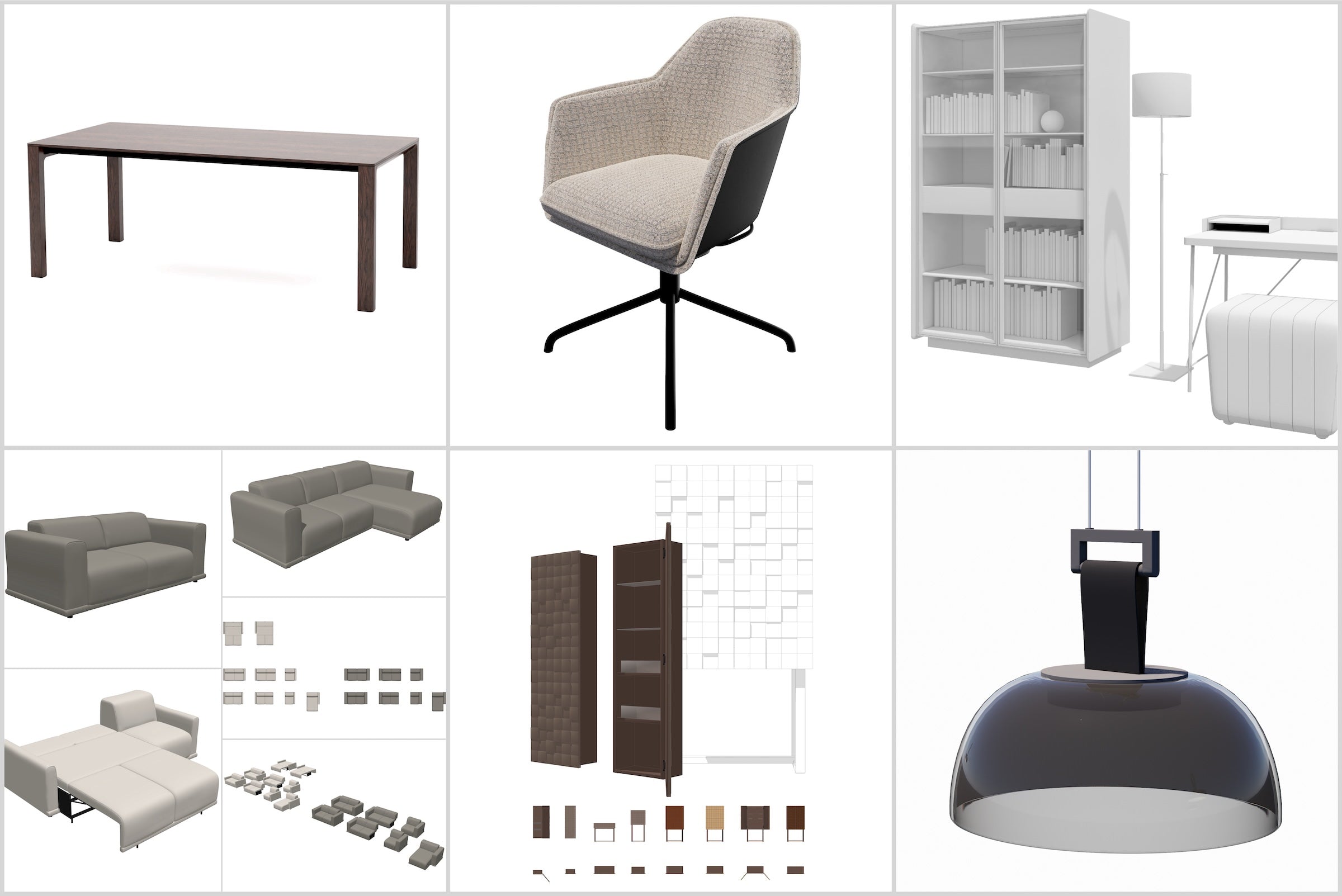 3D furniture modelling for furniture retail