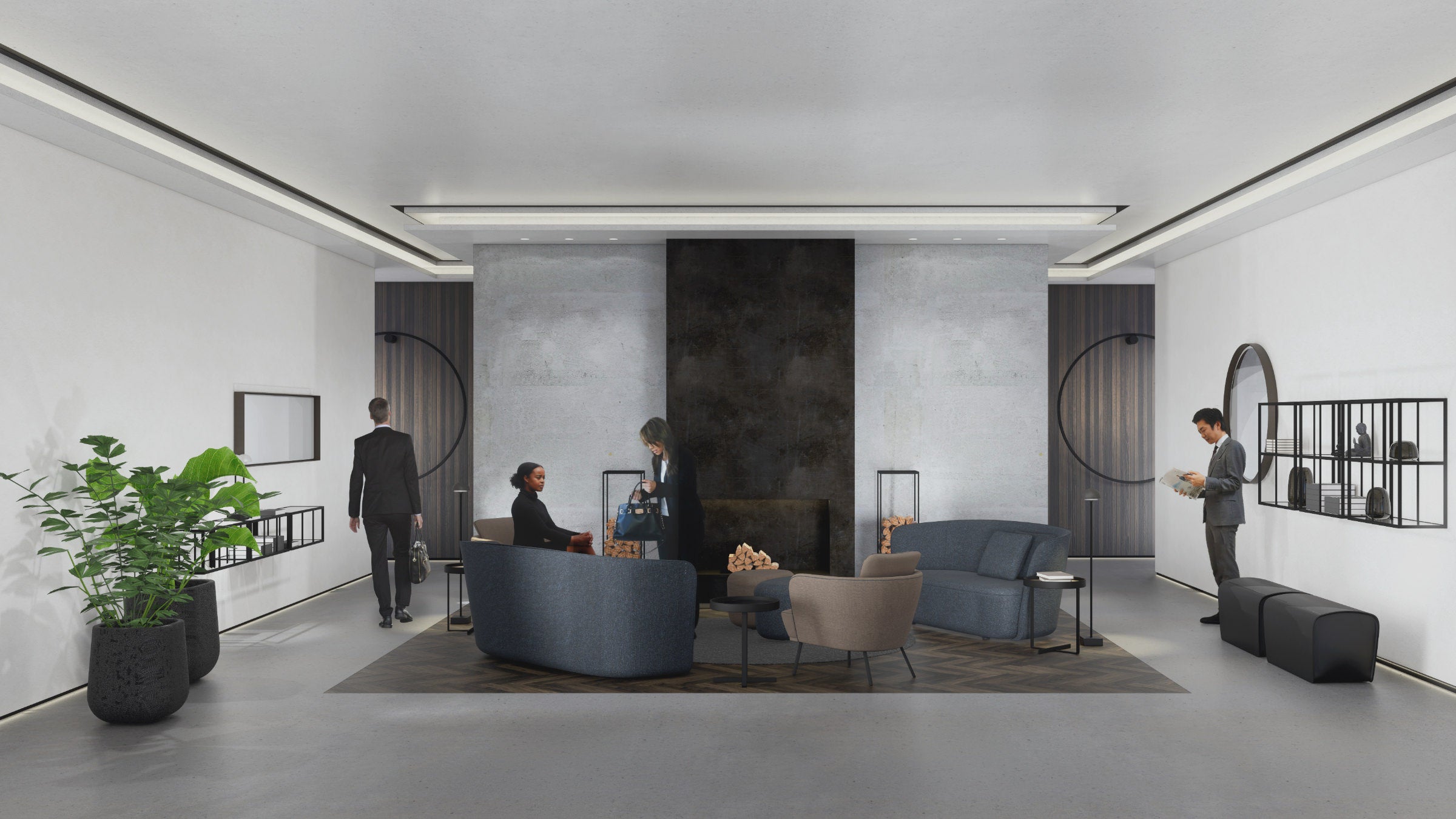 3D hotel interior design visualisation