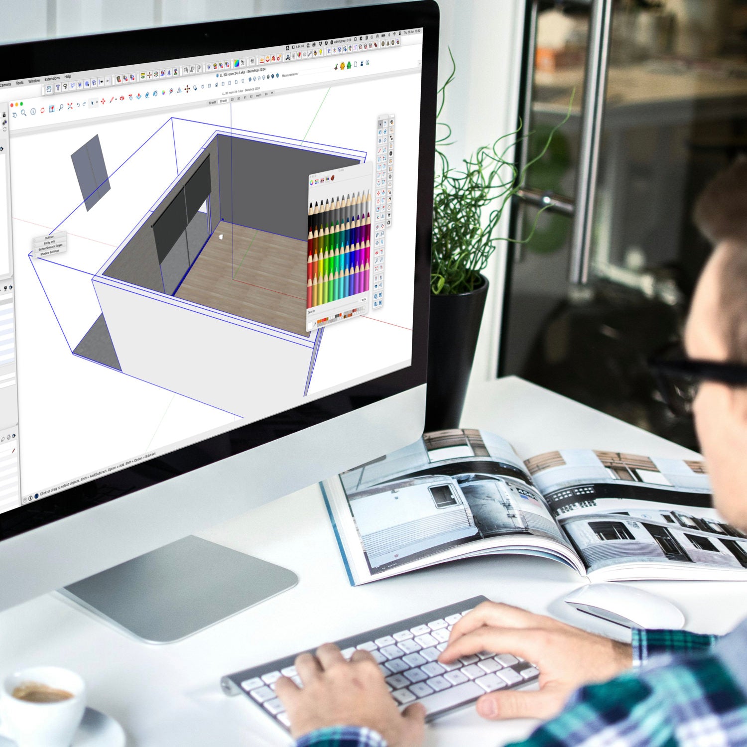3D interior design visualisation for furniture retail